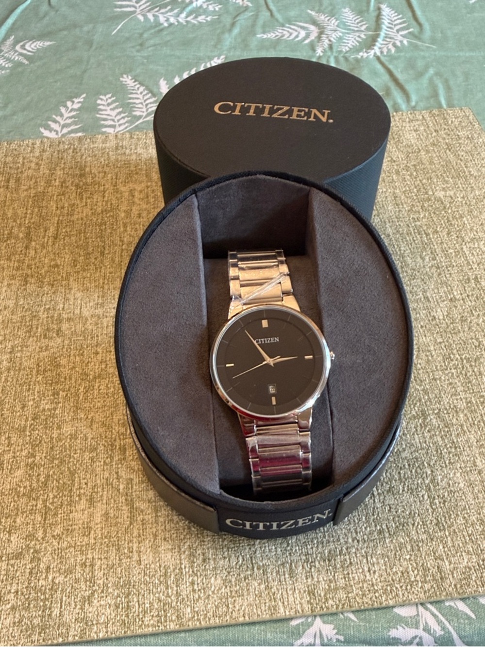 CITIZEN Men's Stainless Steel Bracelet Quartz Watch 40mm BI5010-59E, new in box